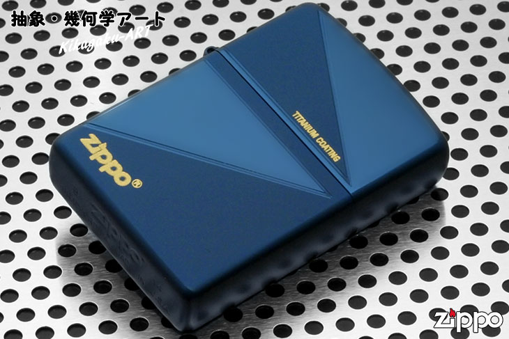 Zippo ジッポー 抽象・幾何学アート TBZ#3