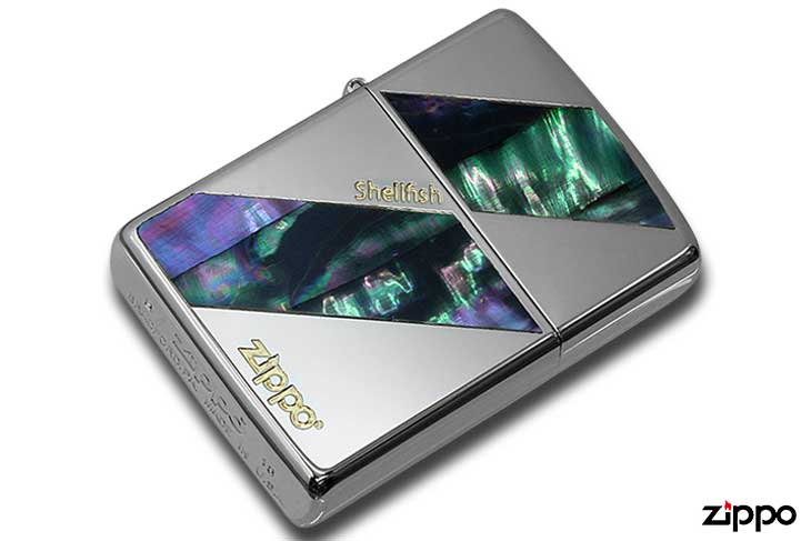 Zippo ジッポー Shellish Desgin 貝貼り N#D