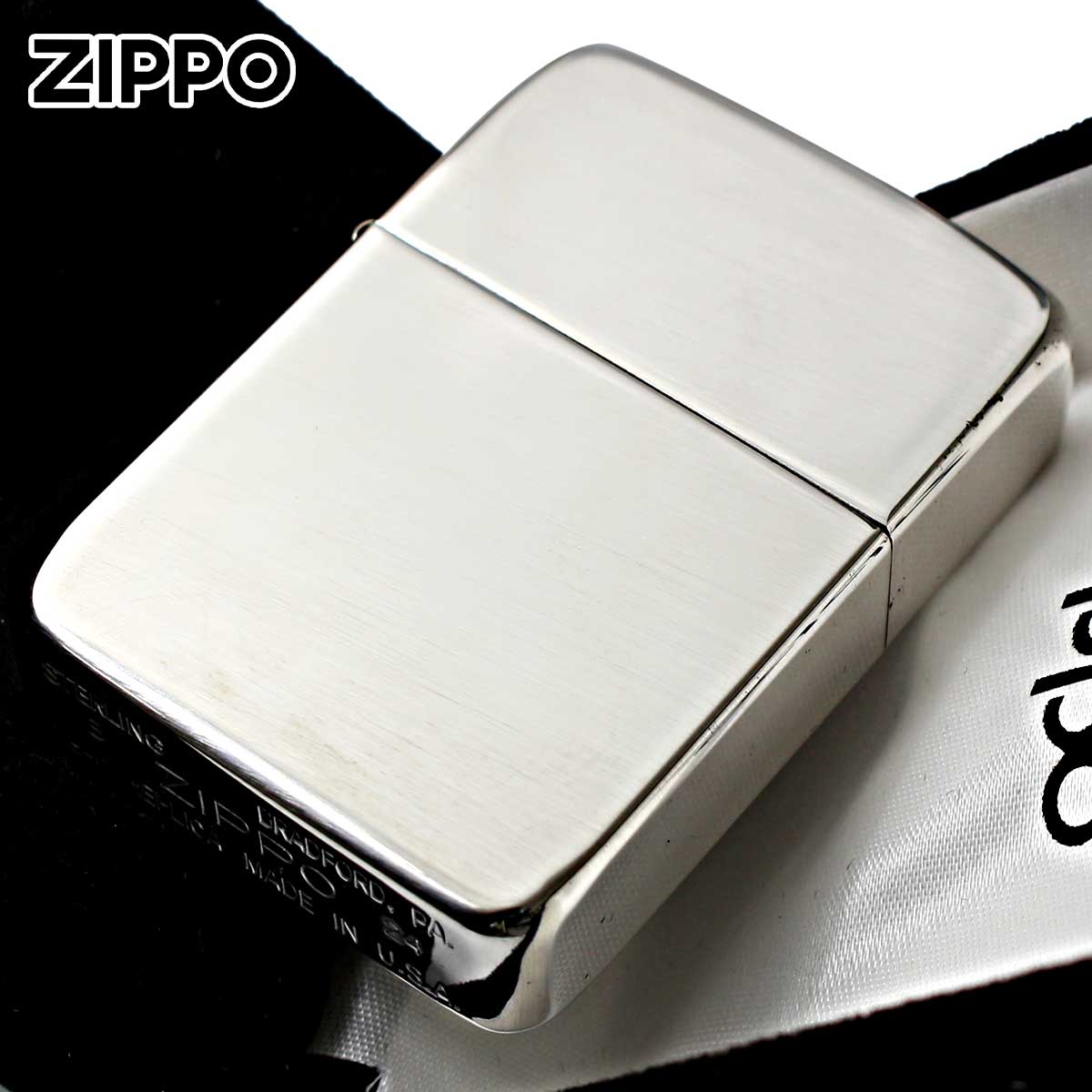 Zippo ジッポー 純銀 スターリングシルバー 925 Sterling Silver 1941レプリカ ポリッシュ 鏡面 無地 No.23