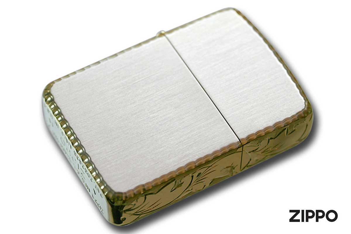 Zippo ジッポー 在庫限り Three Hand Cut 3面手彫り 1941-3H C2 SV10μ GOLD