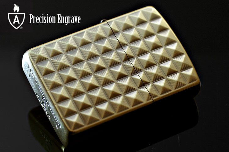 Zippo ジッポー Binary Form Pyramid （A）アンティークBr