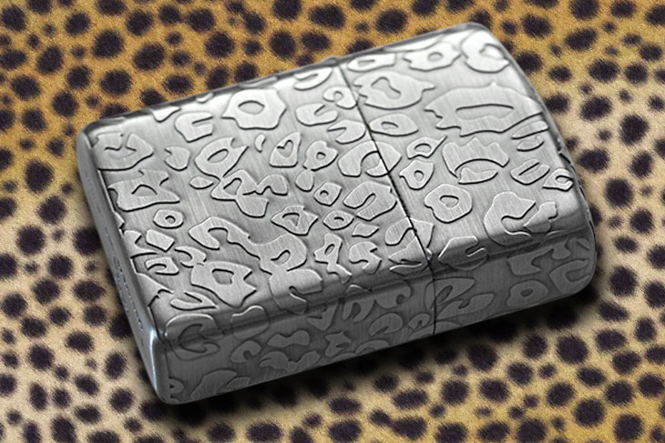 Zippo ジッポー アンティーク LEOPARD（B）Silver