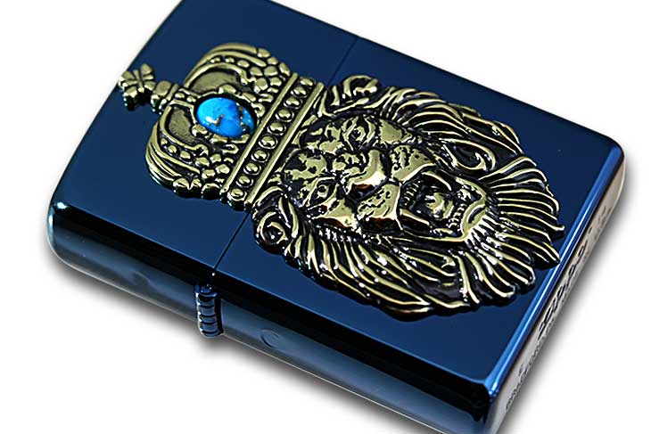 Zippo ジッポー MONARCH (B)BL ターコイズ