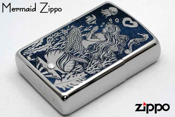 Zippo ジッポー Mermaid スワロフスキー