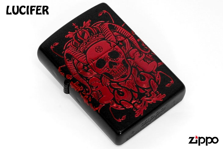 Zippo ジッポー LUCIFER BM＆Ion Red