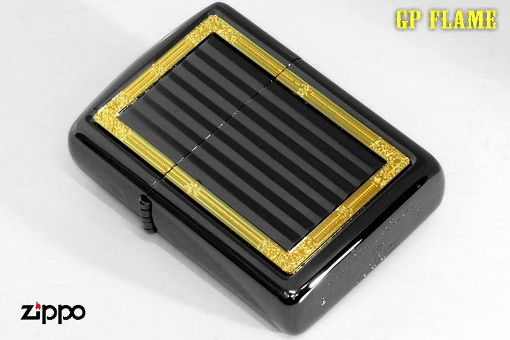 Zippo ジッポー GPフレーム (A)ネオブラック