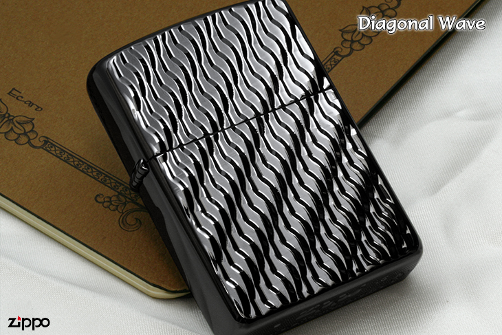 Zippo ジッポー Diagonal Wave A BN
