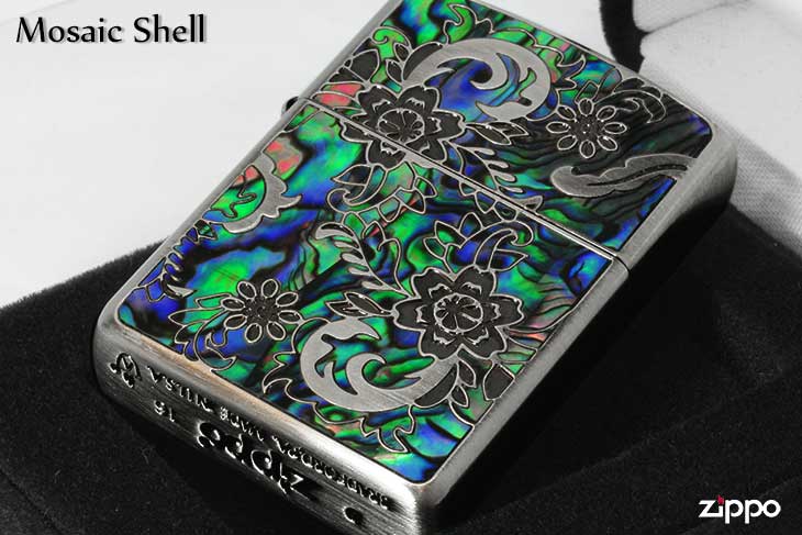 Zippo ジッポー Mosaic Shell モザイクシェル AN-B