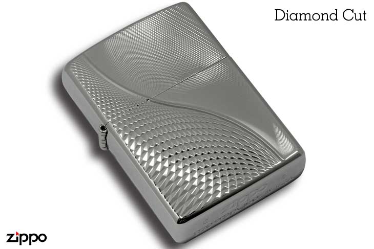 Zippo ジッポー 在庫限り完売 Diamond Cut ダイアモンドカット 2EP-2D/C H メール便可