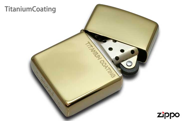 Zippo ジッポー Titanium Coating チタニュームコーティング 200TC-G メール便可