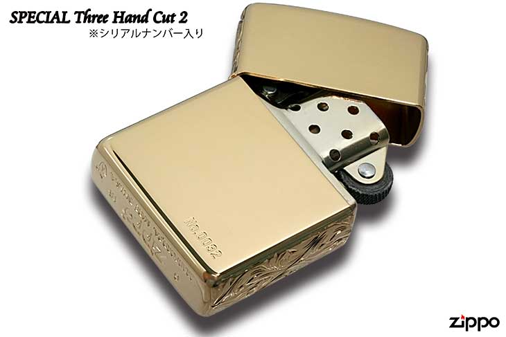 インポート・海外人気ブランド Three SPECIAL ジッポー Zippo Hand GP｜Zippo専門 2 3H-C 2 Cut その他
