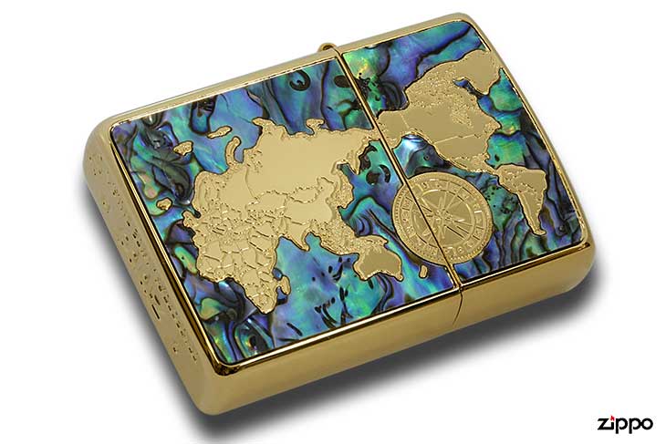 Zippo ジッポー Shell World Map シェルワールドマップ G