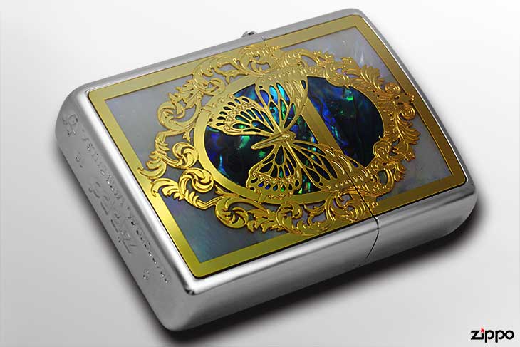 Zippo ジッポー Combi Shell コンビシェル B GF バタフライ メール便可