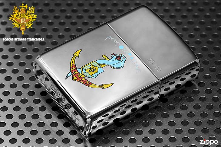Zippo ジッポー 絶版・1998年製造 フランス軍 ARMED FORCES FRENCH 06