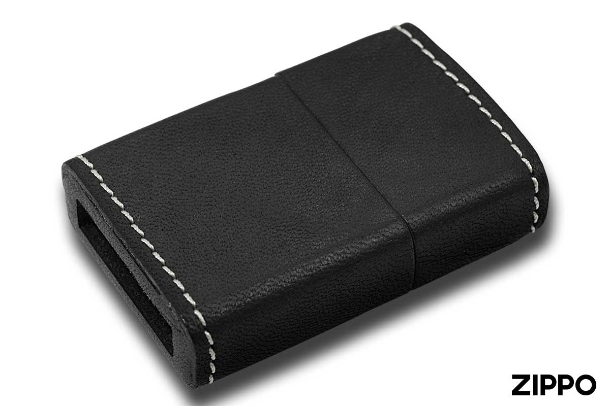Zippo ジッポー 牛革巻き リゾンテ 本革 ブラック