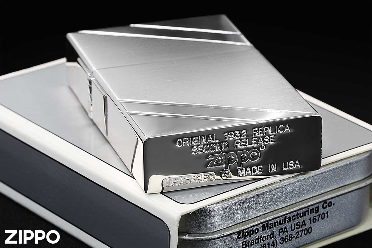 ZIPPO 1932 レプリカ セカンドリリース プラチナコーティング Z32-PT 1932 REPLICA SECOND RELEASE ジッポー  ライター