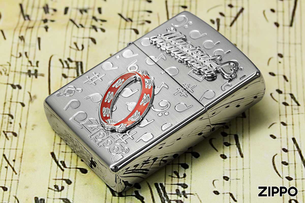 Zippo ジッポー Musical instrumet 楽器 WNS-タンバリン メール便可