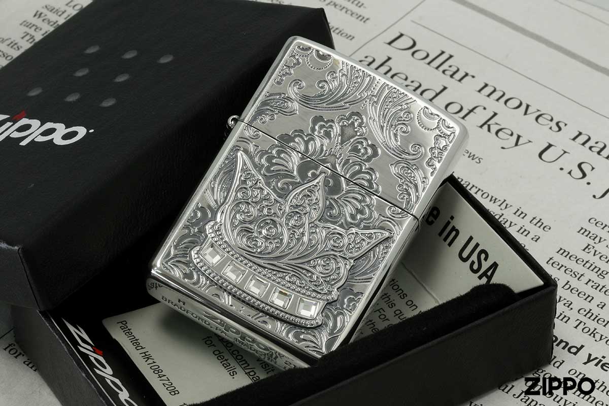 zippo Narita Brian Triple せこい Crown 1996年製
