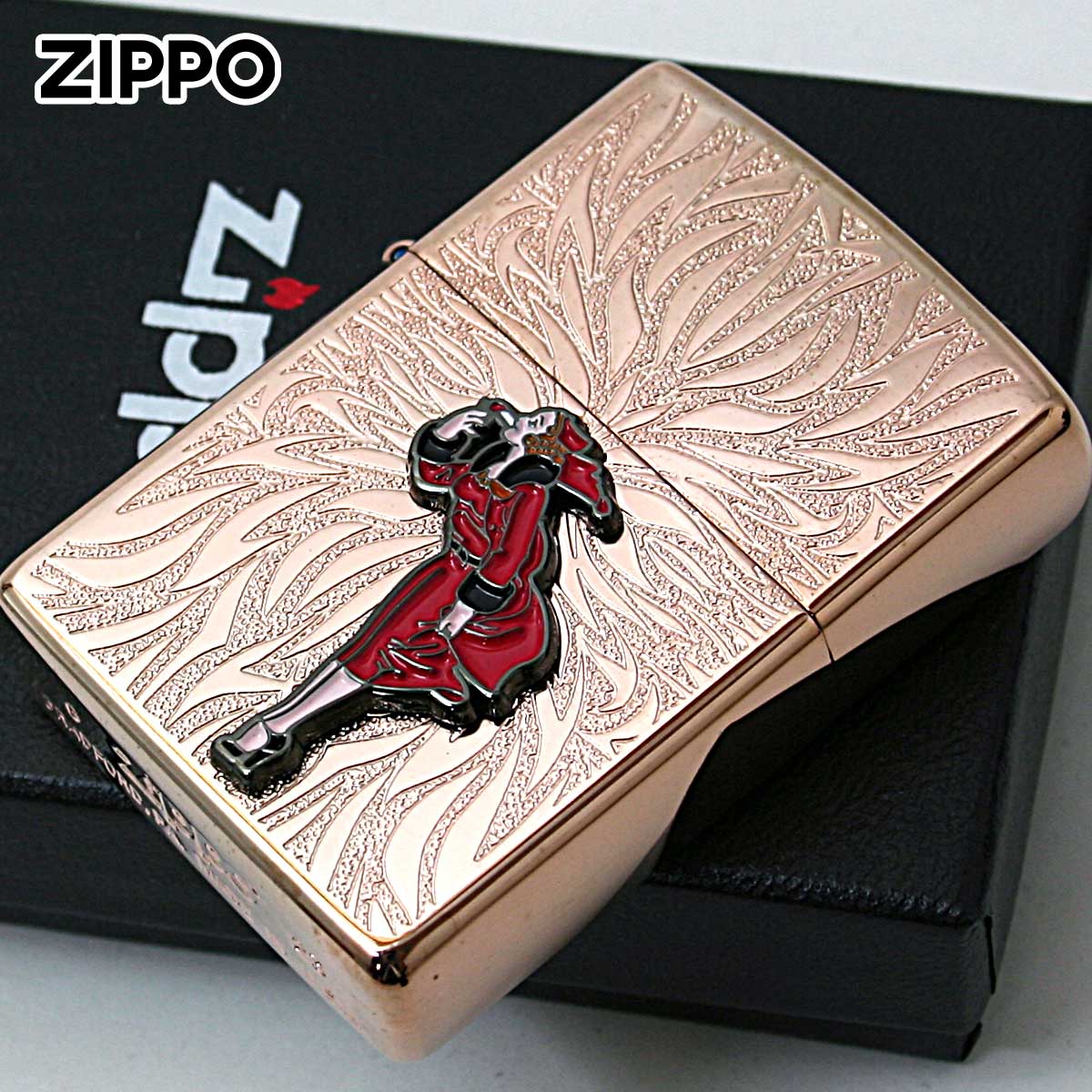 Zippo ジッポー ウィンディーメタル ローズピンク Windy Metal Rose Pink RP