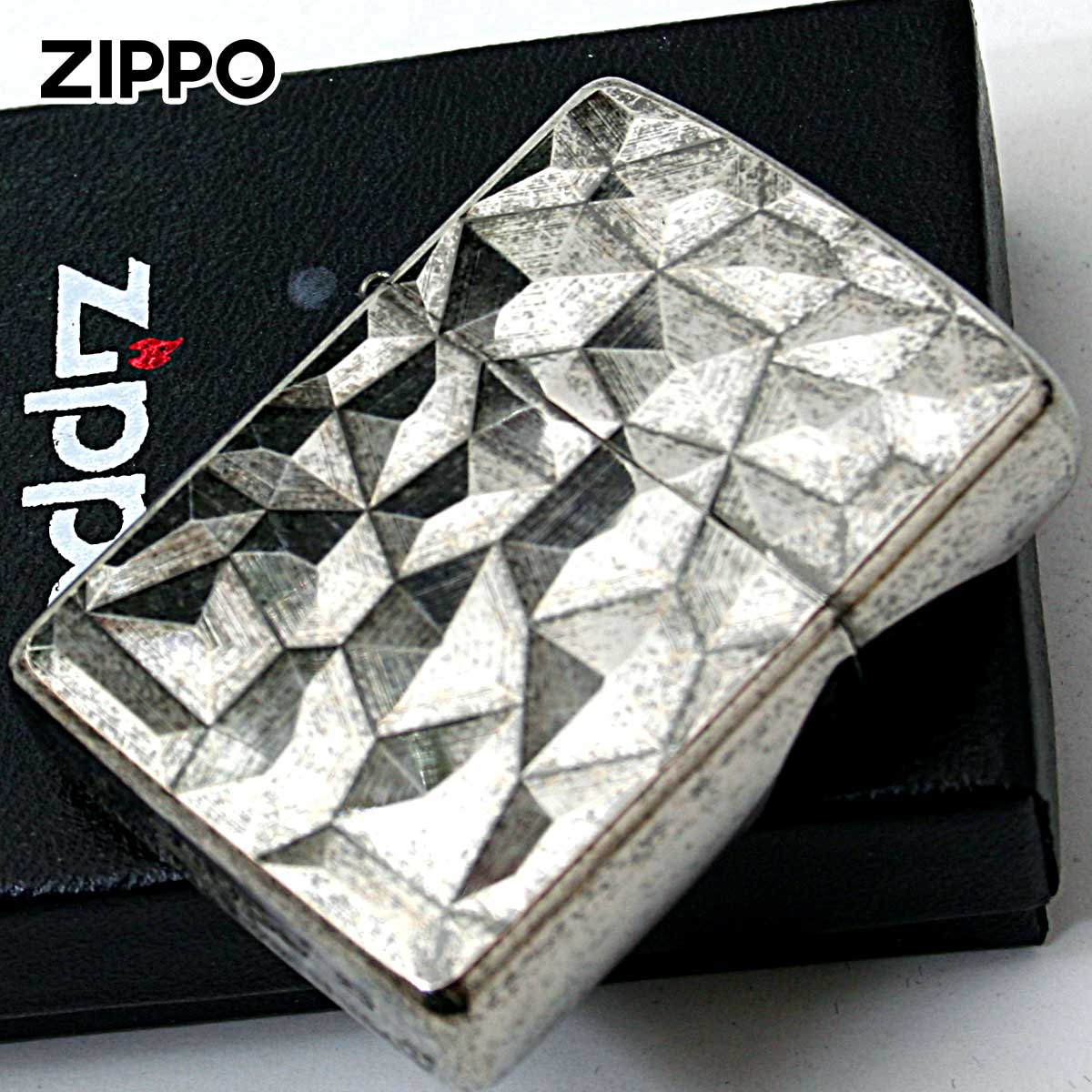 Zippo ジッポー アーマー 隕石 ネオ メテオ ブラックニッケル バレル加工 BNB