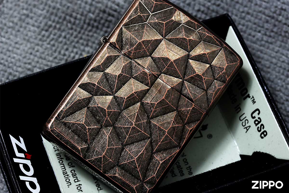 Zippo ジッポー アーマー 隕石 ネオ メテオ カッパー バレル加工