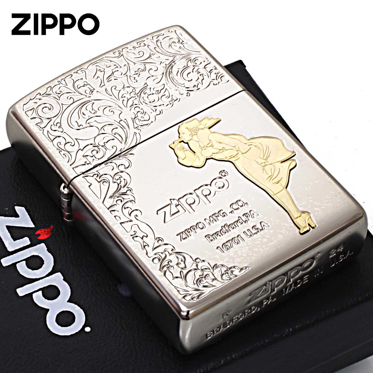 Zippo ジッポー Windy Arabesque ウインディ アラベスク