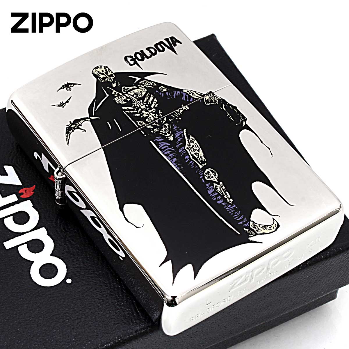 Zippo ジッポー Yasushi Nirasawa World 韮澤靖 GOLDOVA ゴルドバ