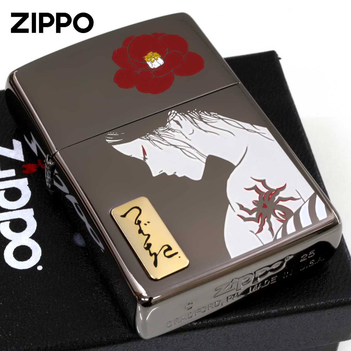 Zippo ジッポー ツバキアンナ The 2nd Z. 現代女浮世絵師 Tsubaki ANNA 椿女 つばきめ