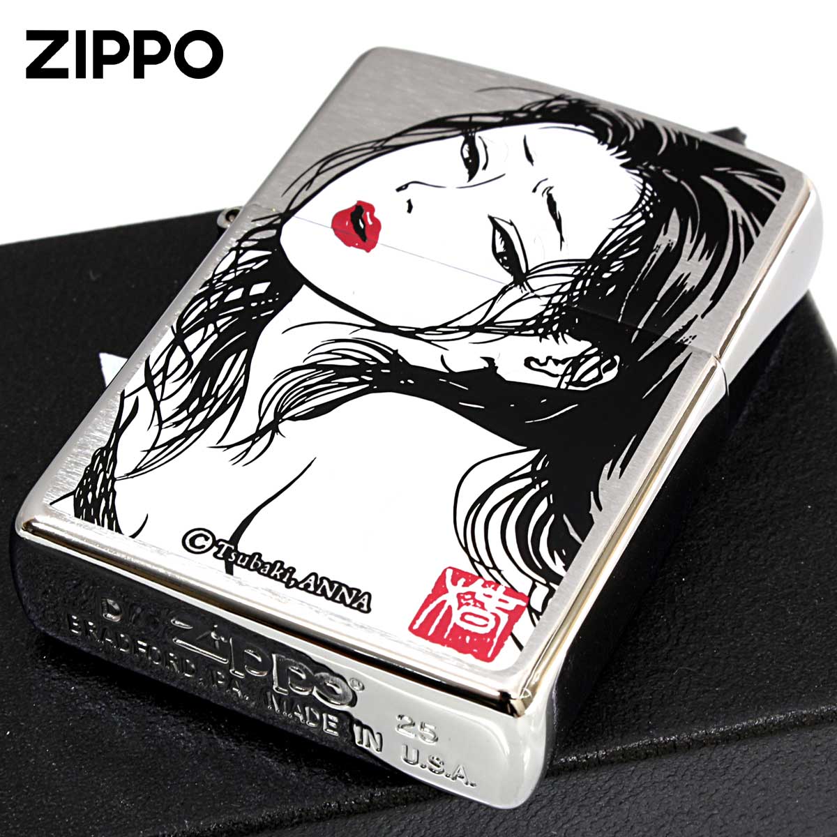 Zippo ジッポー ツバキアンナ The 5nd Z. 現代女浮世絵師 Tsubaki ANNA peep メール便可