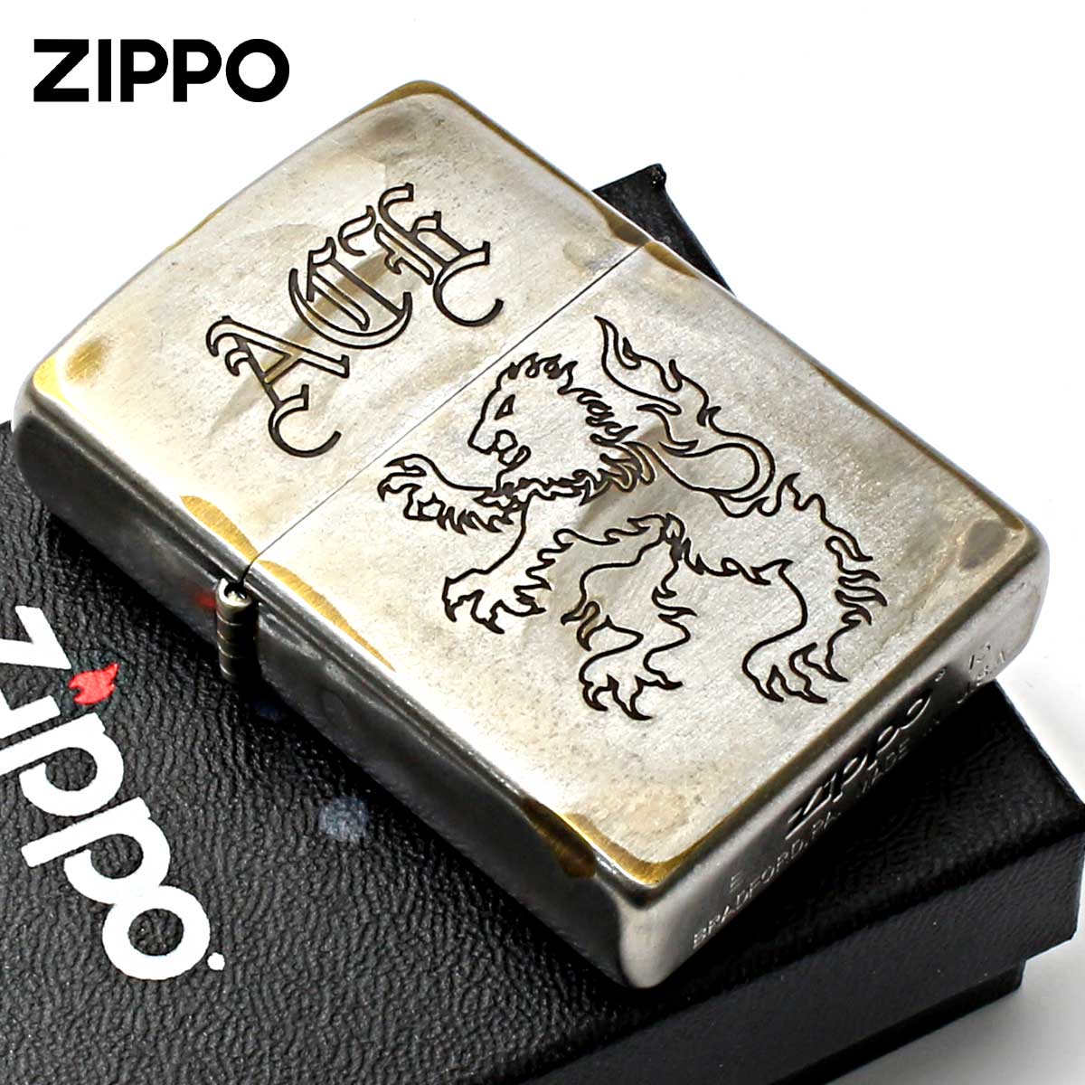 Zippo ジッポー 中世 騎士道 ユーズド仕上げ シヴァルリー Chiualry 2UD-ACE メール便可