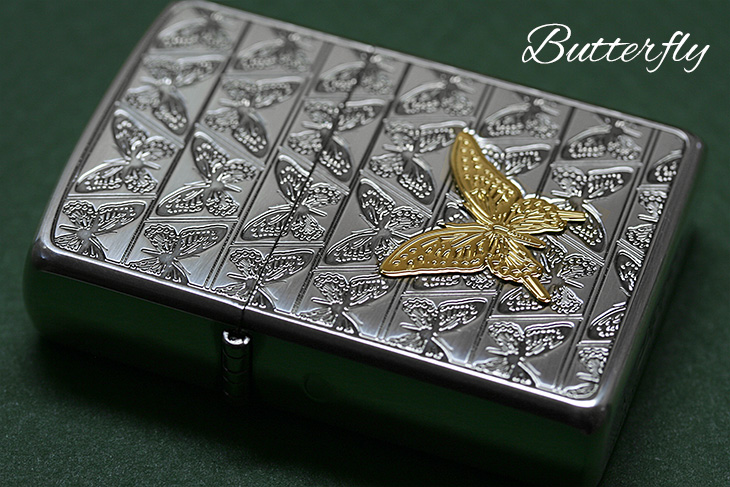 Zippo ジッポー butterfly 2SIM-BUT2