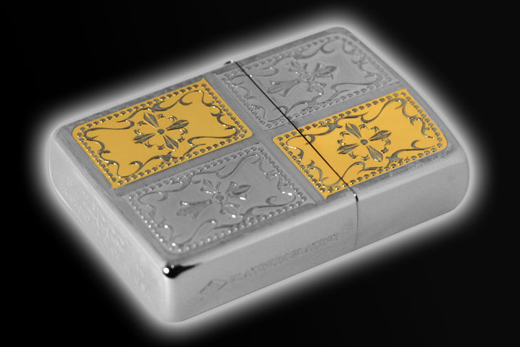 Zippo ジッポー Donble Cross 2PTG-CRO