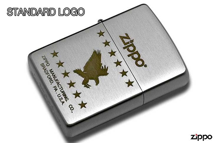 Zippo ジッポー STANDARD LOGO スタンダードロゴ 20F-EAGLE