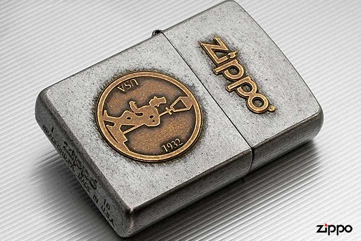 Zippo ジッポー LOGO METAL ロゴメタル 2SFM-DRUNK