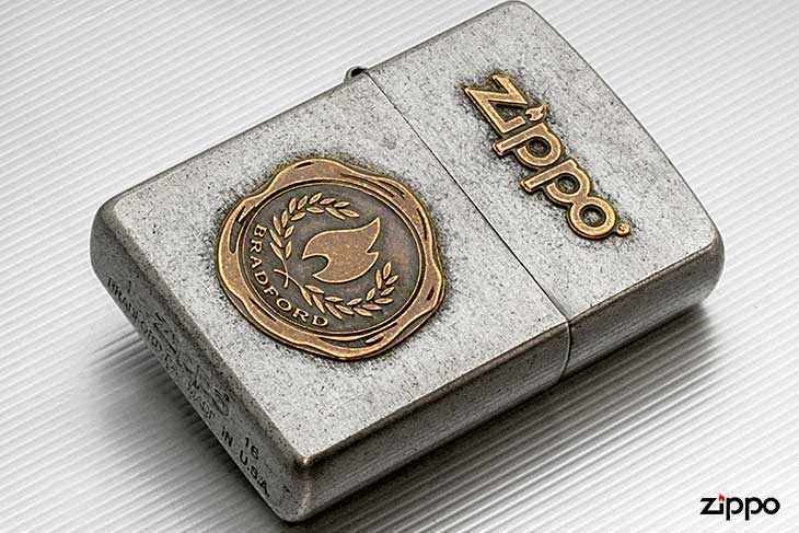 Zippo ジッポー LOGO METAL ロゴメタル 2SFM-FLAME
