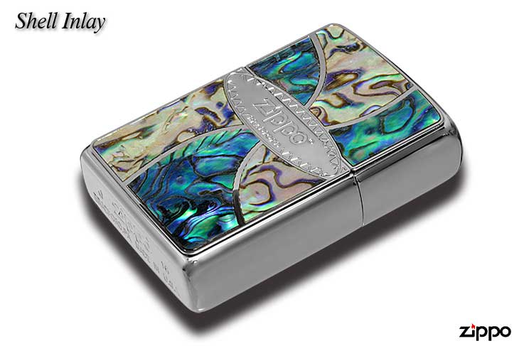 Zippo ジッポー Shell Inlay シェルインレイ 2M-ZSHELL メール便可