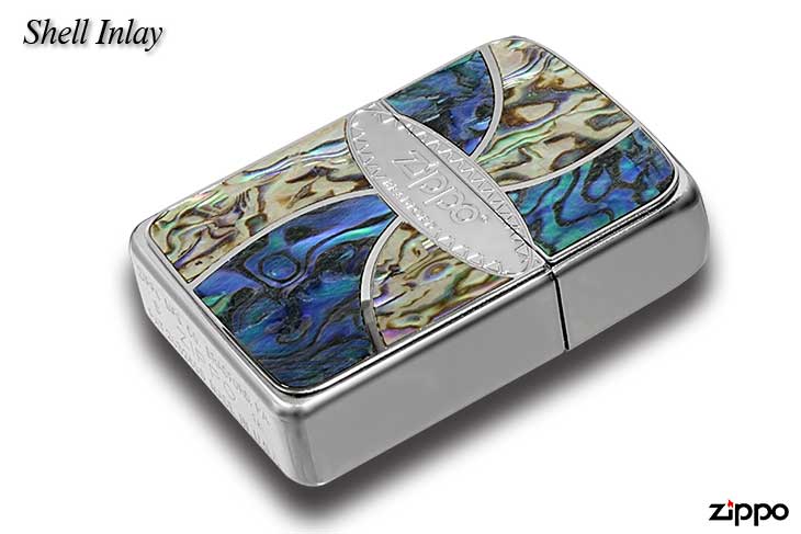 Zippo ジッポー Shell Inlay シェルインレイ 41M-ZSHELL メール便可