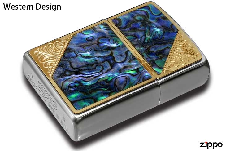 Zippo ジッポー Western Design 2GW-SHELL メール便可