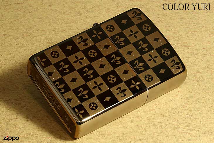 Zippo ジッポー COLOR YURI モノグラム 25YURI-BW