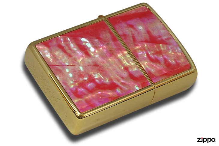 Zippo ジッポー Shell&Etching 貝貼り&エッチング 2G-ZSHELL