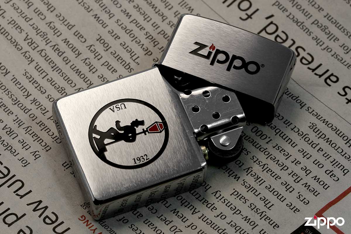 Zippo ジッポー Etching＆Paint エッチングペイント 200-DRUNK メール便可