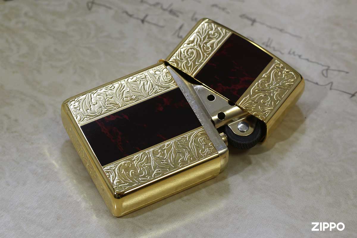Zippo ジッポー Arabesque 2G-REDMT メール便可
