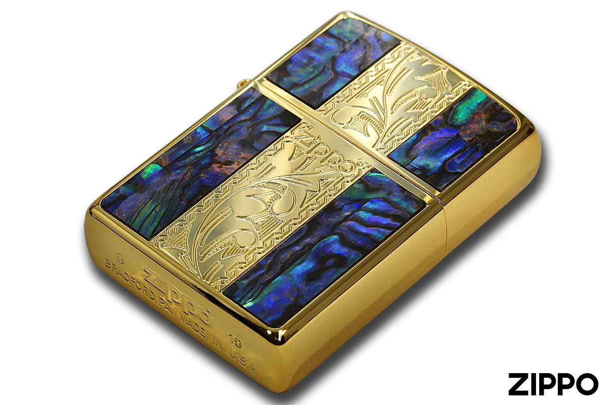 Zippo ジッポー Arabesque＆Shell 2KG-WTPC