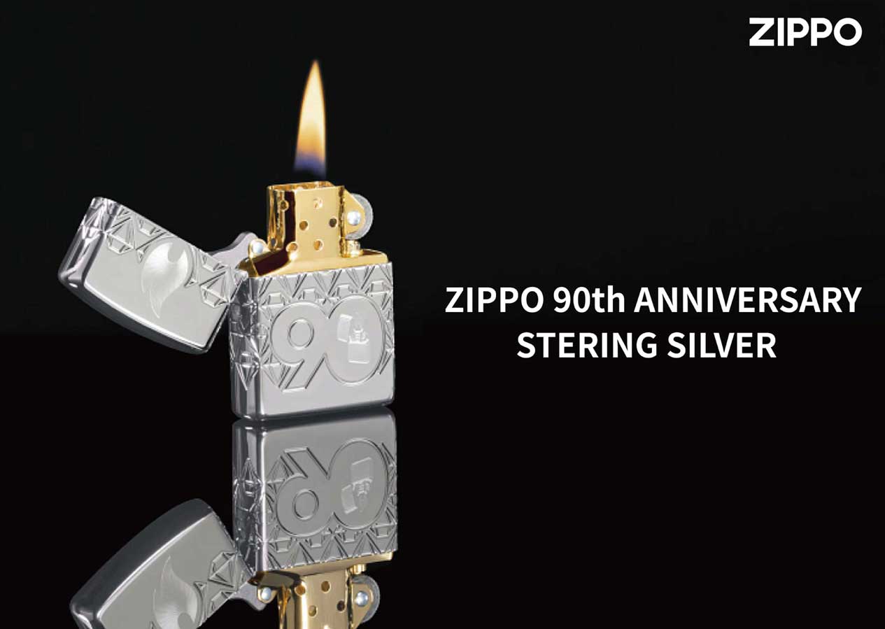 Zippo ジッポー 世界限定900個 ZIPPO 90th ANNIVRSARY Sterling Silver 48461