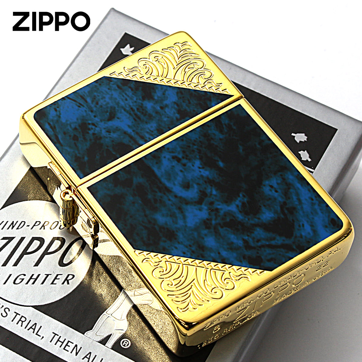 2024最新のスタイル ジッポー Zippo 1935レプリカ ベネチアンデザイン 大理石調 その他