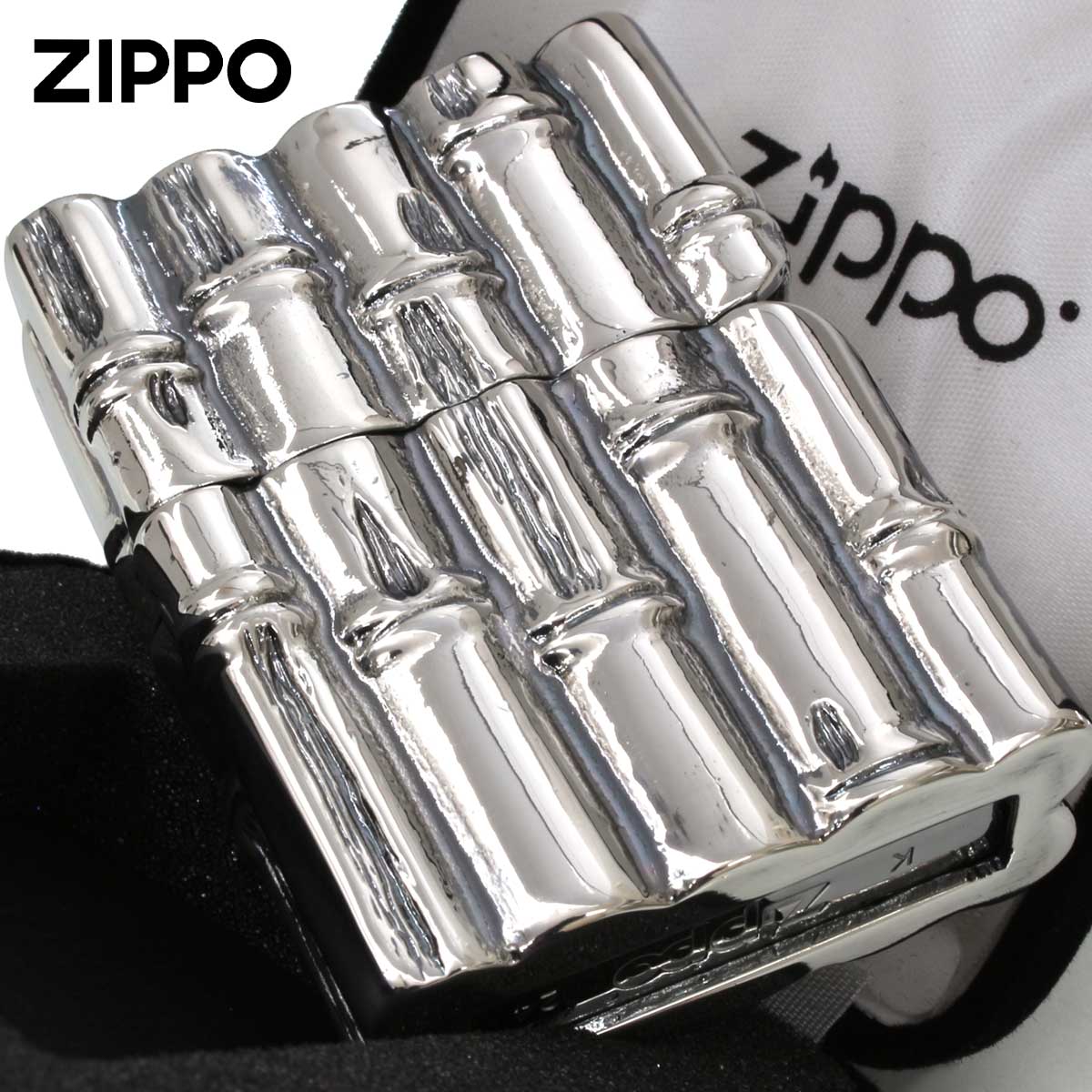 Zippo ジッポー フルメタルジャケット 竹 バンブー BAMBOO JACKET 2FMJ-BAMBOO
