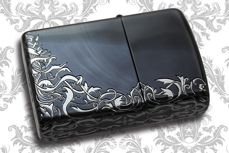 Zippo ジッポー アラベスク3面ブラック 2ARB-3BNS