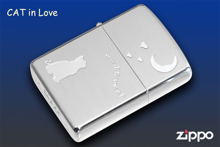 Zippo ジッポー CAT in LOVE 2CAT-SSA