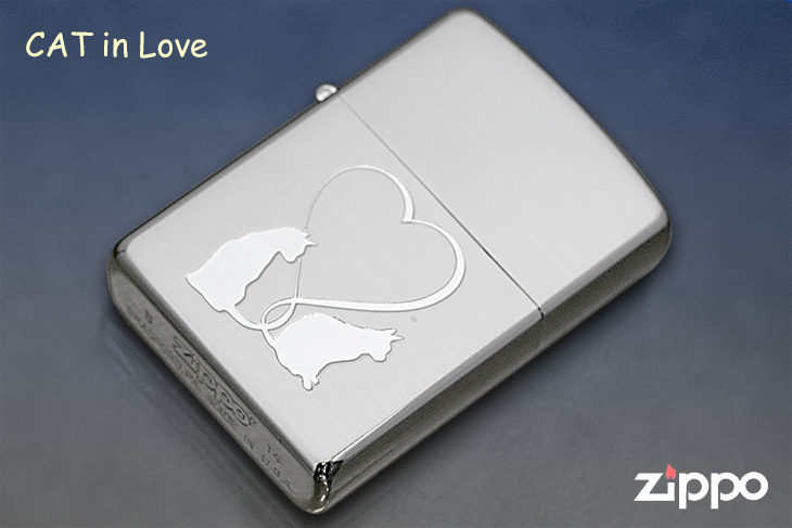 Zippo ジッポー CAT in LOVE 2CAT-SSC