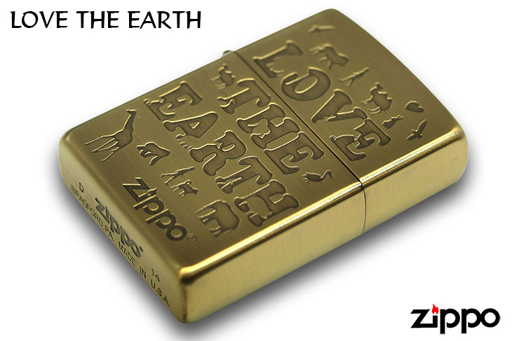 Zippo ジッポー LOVE THE EARTH MTB16J 2LE-BB メール便可